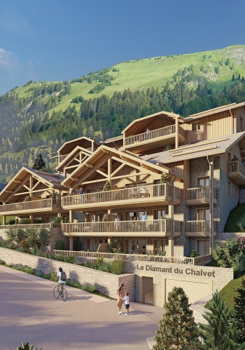 PROGRAMME D APPARTEMENTS NEUFS A VENDRE - LE DIAMANT DU CHALVET - MONTGENEVRE VILLAGE