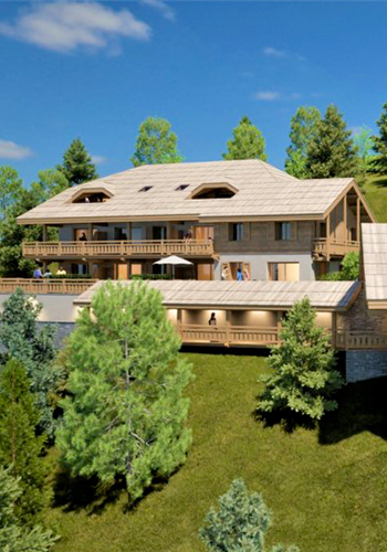 PROGRAMME D APPARTEMENTS NEUFS A VENDRE - LES CHALETS DU BELVEDERE - SAINT CHAFFREY